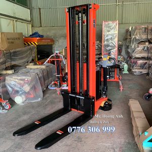 Xe Nâng Đi Bộ Lái Cao 3M