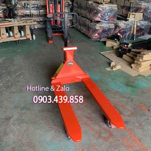 Xe nâng tay tích hợp cân