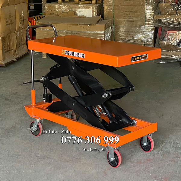 Xe Nâng Mặt Bàn 1000KG Cao 1700MM