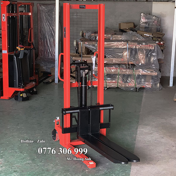 Xe Nâng Tay Cao 1000kg Có Phanh